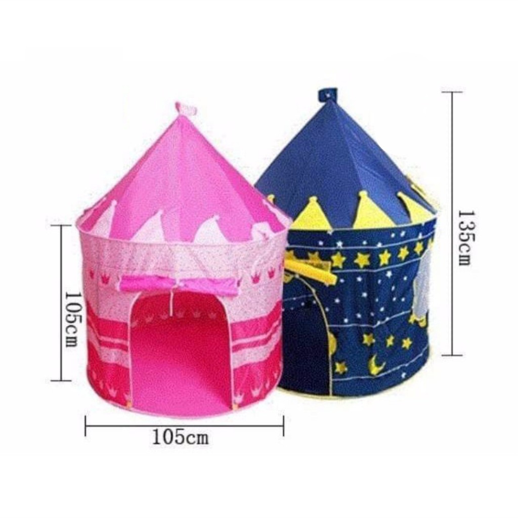 Barnik88 Tenda Bermain Anak Dan Bayi Outdoor Indoor Prince And Princess / Tenda Camping Anak Mainan Mandi Bola