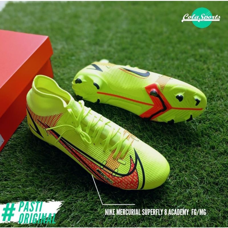 Nike Mercurial Superfly 8 FG MG Volt Bright Crimson CV0843760 Original BNIB New Release