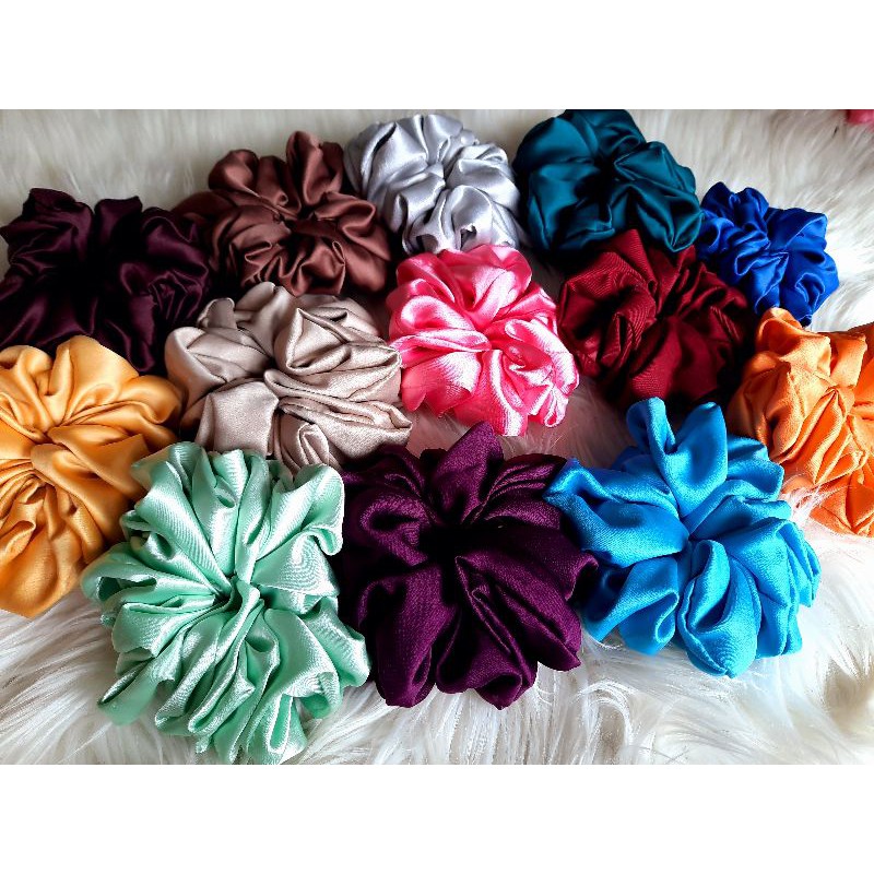 scrunchie cepol schruncieikat rambut