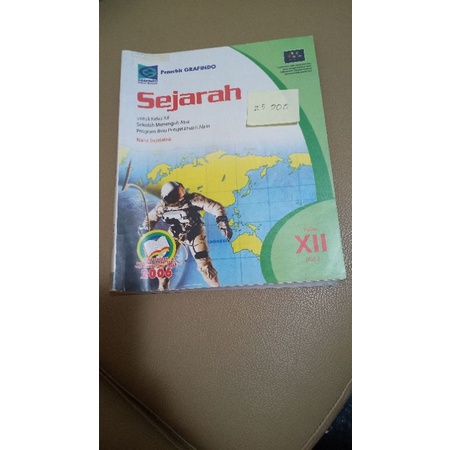 SEJARAH Kelas 12 XII SMA 3 GRAFINDO, Nana Supriatna, KTSP 2006, JURUSAN IPA