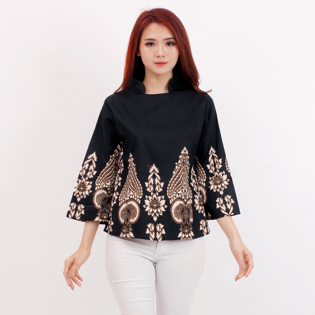Batik Wanita - Atasan Batik 559 - 974-Black ST