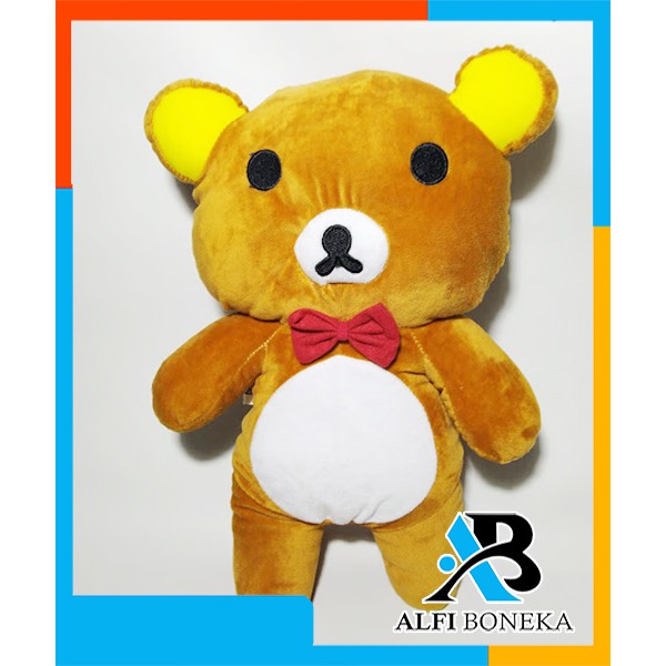 BISA BAYAR DI TEMPAT Boneka Rilakkuma Lucu Beruang Rilakkuma L