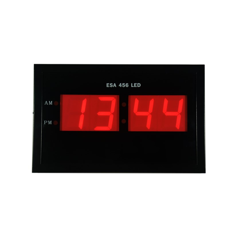 Jam Dinding Digital LED Wall Clock Layar Lebar ES456