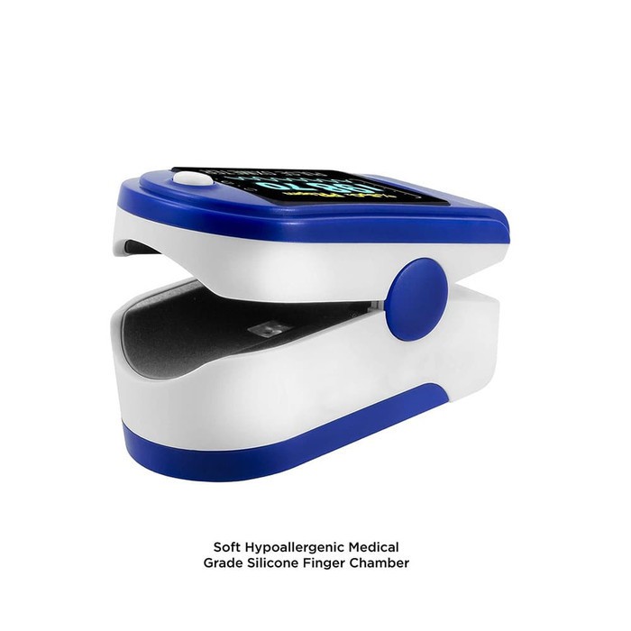 Fingertip Pulse Oxymeter Oximeter SPO2 LCD Full Colour LK87