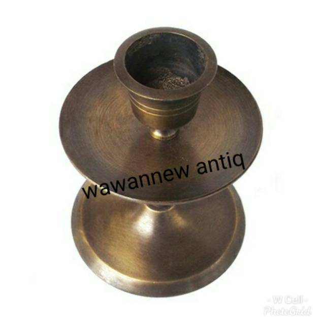 TERMURAH Tempat Lilin Polos Aromaterapi Kuningan Antik Murah / Candle Holder