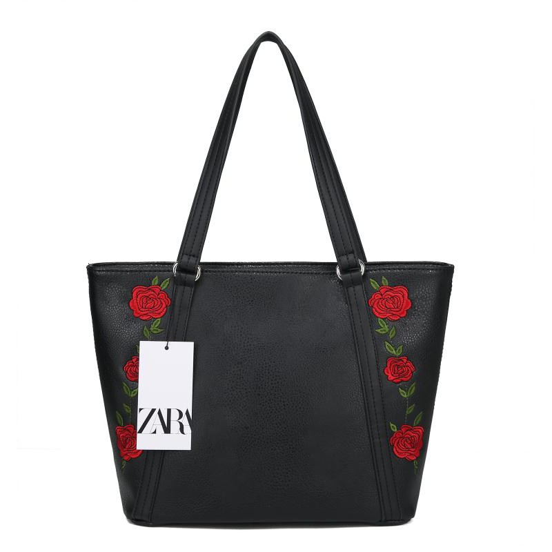 Tas Zar4 Tote Bag Wanita Bunga Cantik Fashion Import#140