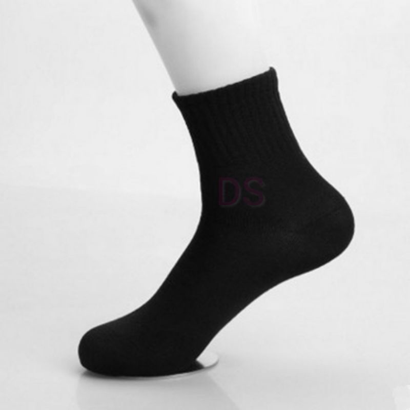 KAOS KAKI PENDEK DI ATAS MATA KAKI POLOS PANJANG ANKLE SOCK DEWASA KAOSKAKI KERJA KANTOR PROMO DS-4