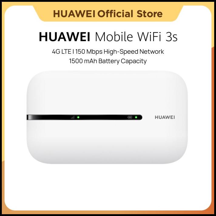 Huawei Mobile WiFi 3s - Router Portabel LTE CAT4 Putih