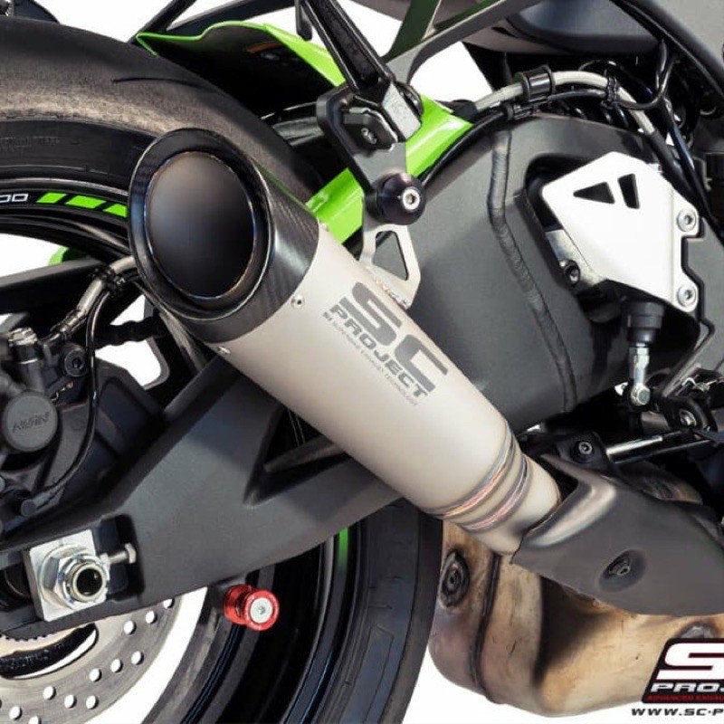 Knalpot Slip On SC Project ZX10R ZX10RR Titanium Carbon ZX-10R ZX-10RR