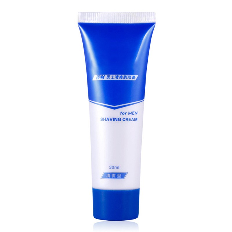

[ READY STOCK ] 1 шт. профессиональный крем для бритья мягкий и освежающий смягчающий бороду