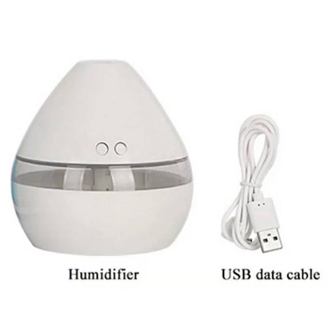 HUMIDIFIER PURIFIER DIFFUSER AROMATHERAPY NIGHT LIGHT 300ML PELEMBAB PENGHARUM RUANGAN ESSENTIAL OIL