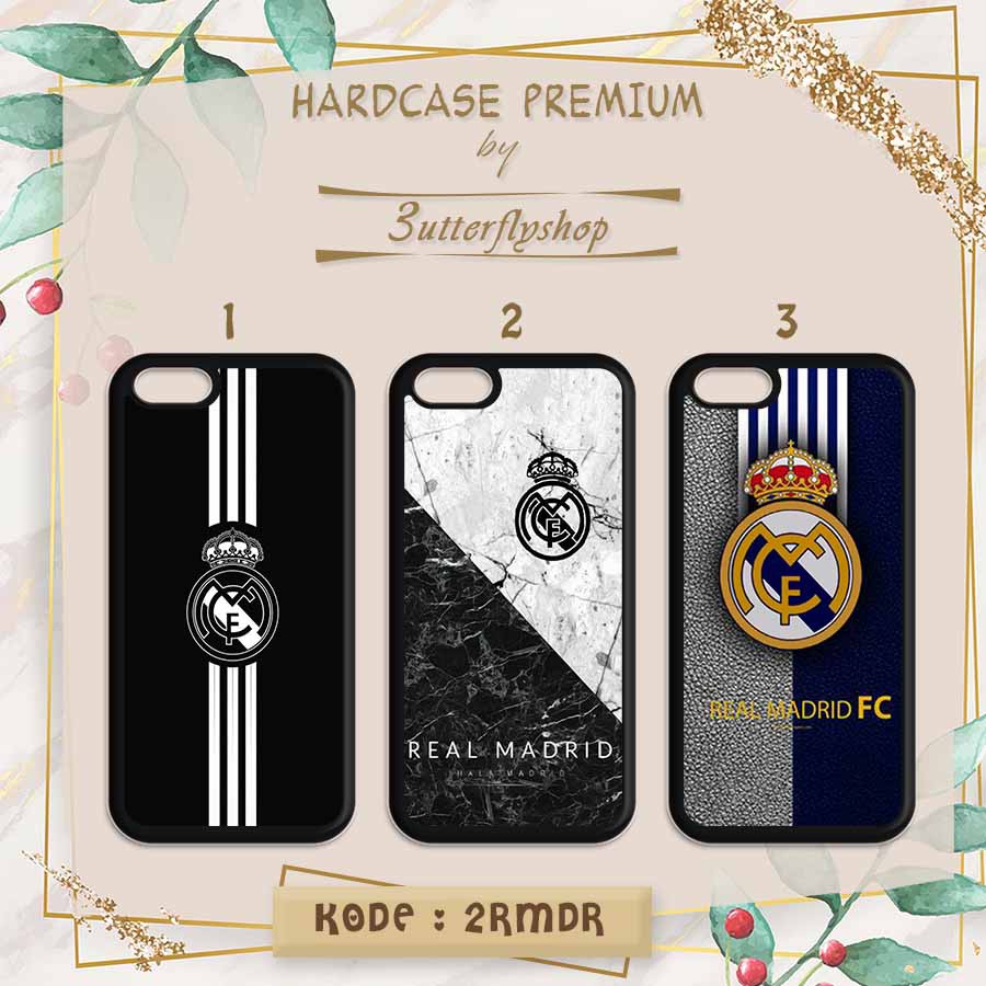 Hardcase Real Madrid FC casing case Oppo Vivo Realme Redmi Xiaomi Samsung iphone