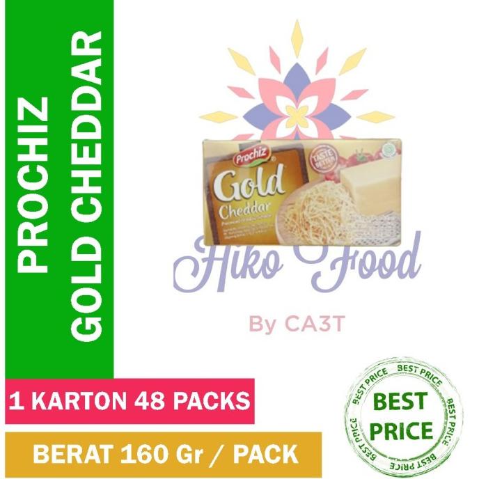 

Cuci Gudang Awal Tahun Prochiz Gold Cheddar 170Gr Keju / Cheese Murah Meriah Cuci Gudang Awal Tahun