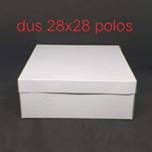 

Dus 28x28 Polos / box nasi @pak