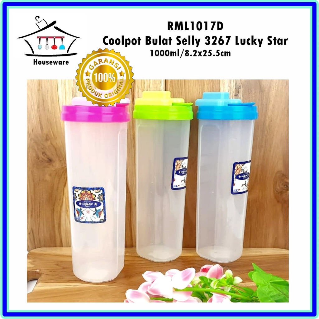 RML1017D Water Jar/ Coolpot Bulat Selly 3267 Lucky Star 1L