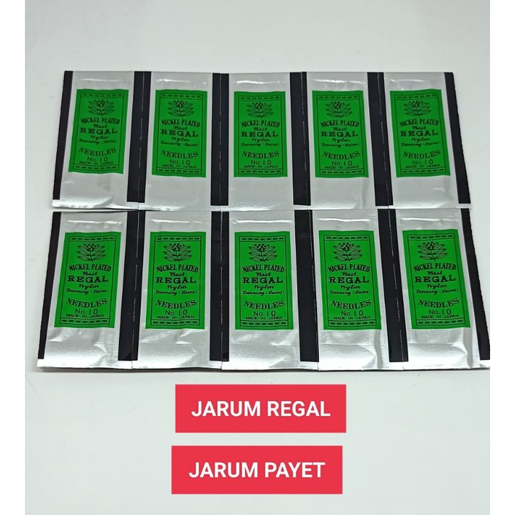 JARUM REGAL ASLI NIKEL