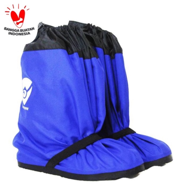 Unik FUNCOVER Grand Series V.02 Cover Shoes Jas Hujan Sepatu Warna Biru Diskon
