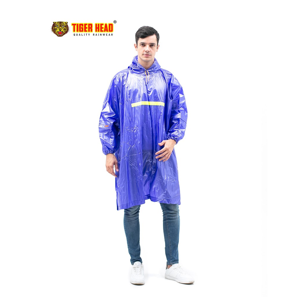 Jual Tiger Head Jas Hujan Poncho Big Top Milenium Tangan Lt 68209 Shopee Indonesia 