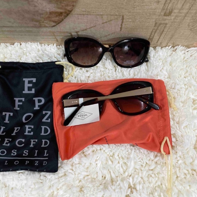 KACAMATA FOSSIL ORIGINAL WITH SOFTCASE