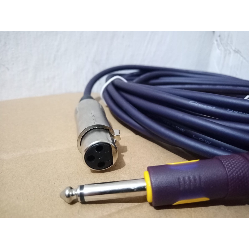 Kabel mic Cable Microphone OSMOND 10 Meter