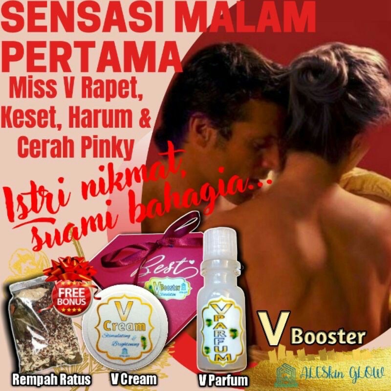 V BOOSTER by ALESKIN GLOW Perapat Vagina-Perapat Miss V-Pengencang Miss V-Pemutih Miss V Parfum Miss V Herbal