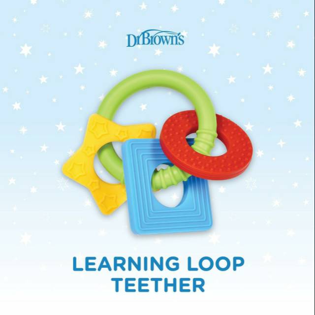 Dr Browns Learning Loop Teether Gigitan bayi