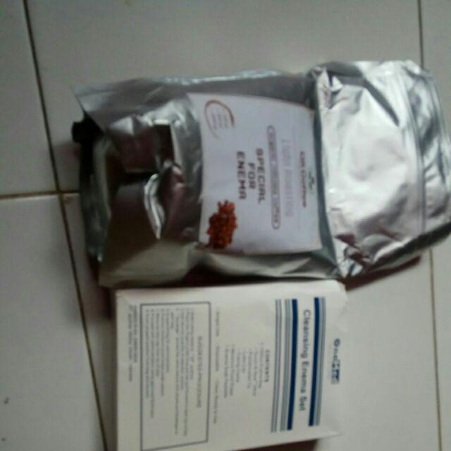 Paket Alat Dan Kopi Enema Light Roasting 500 Gr