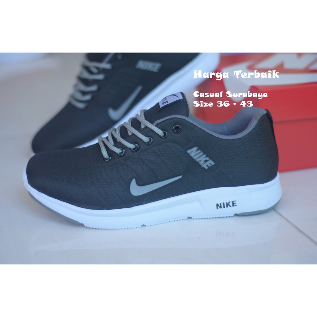 Sepatu Nike Zoom Hitam Abu