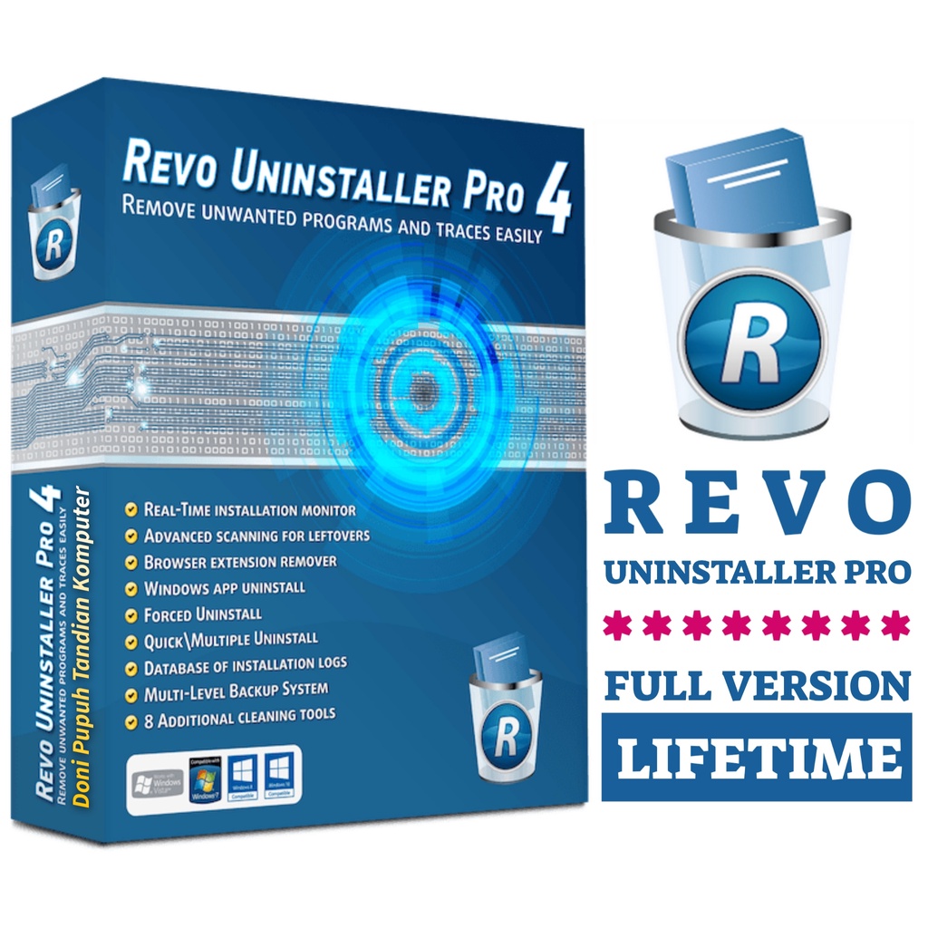 Revo Uninstaller Pro Terbaru 5.3.7 Full Version Lifetime + Video Cara Install