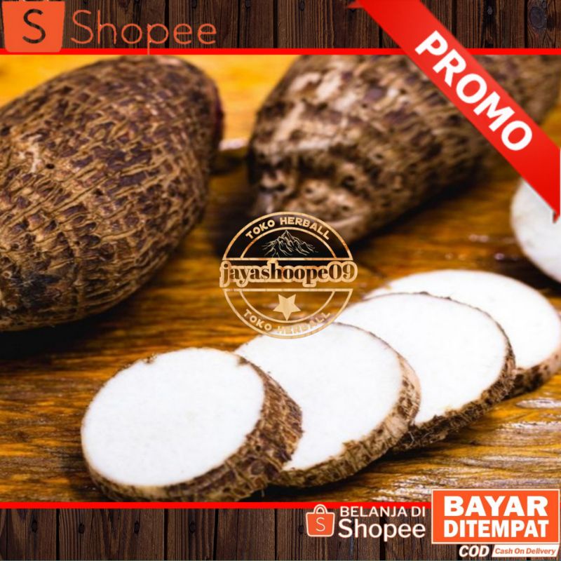 

ubi umbi talas tales segar pulen per 1.kg