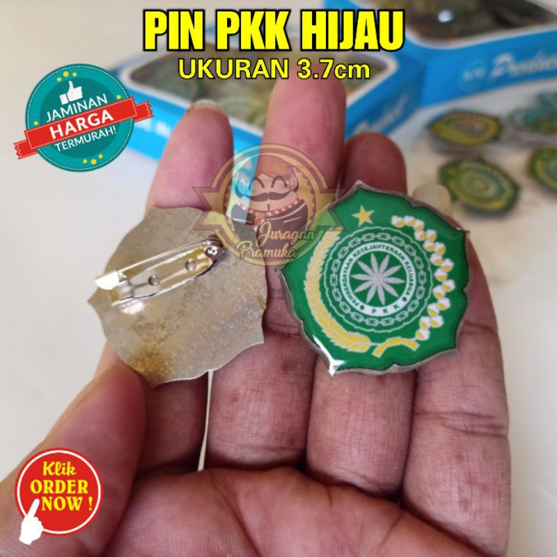 PIN PKK DASAR HIJAU