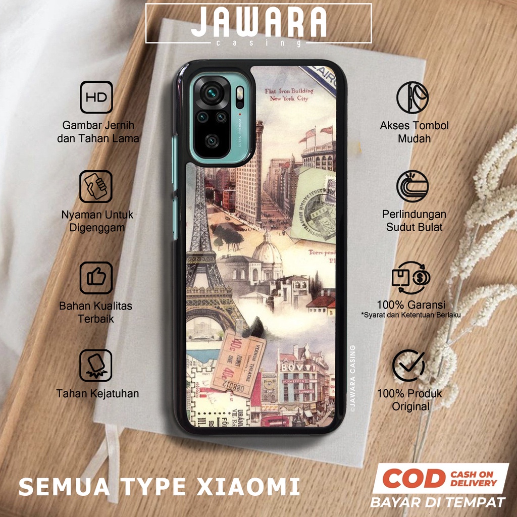 Case Redmi Note 10 Note 10S Casing Redmi Note 10 Note 10S Jawara Casing [TRVL] Case Glossy Case Aest