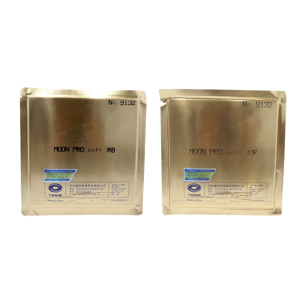 Karet Bet Tenis Meja Yinhe Moon Pro Soft 9132 Original