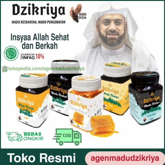 

Madu Dzikriya Herbal Pahit/Manis Hutan pahit/Manis dan Sarang Asli