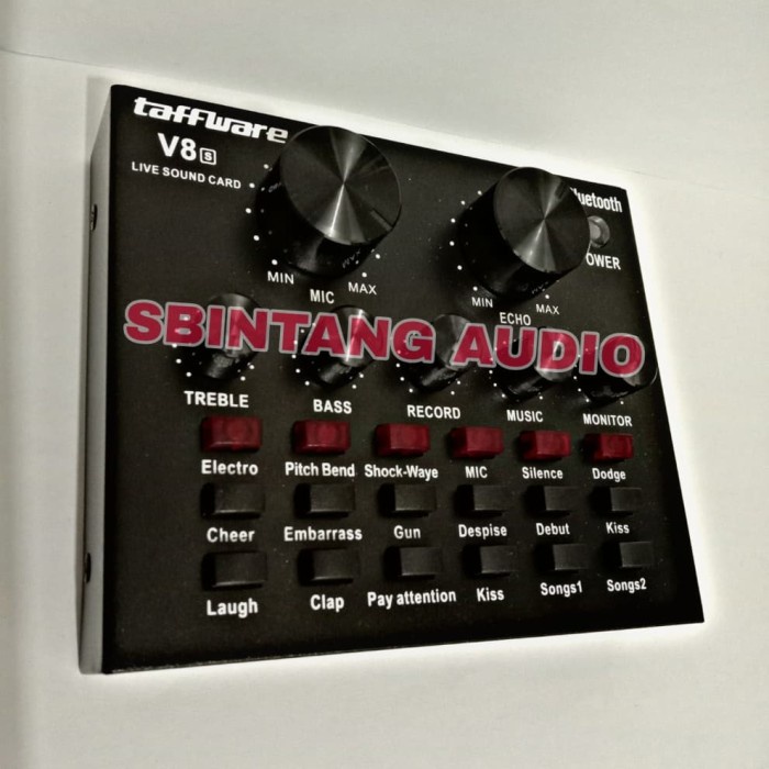 Mixer soundcard v8s