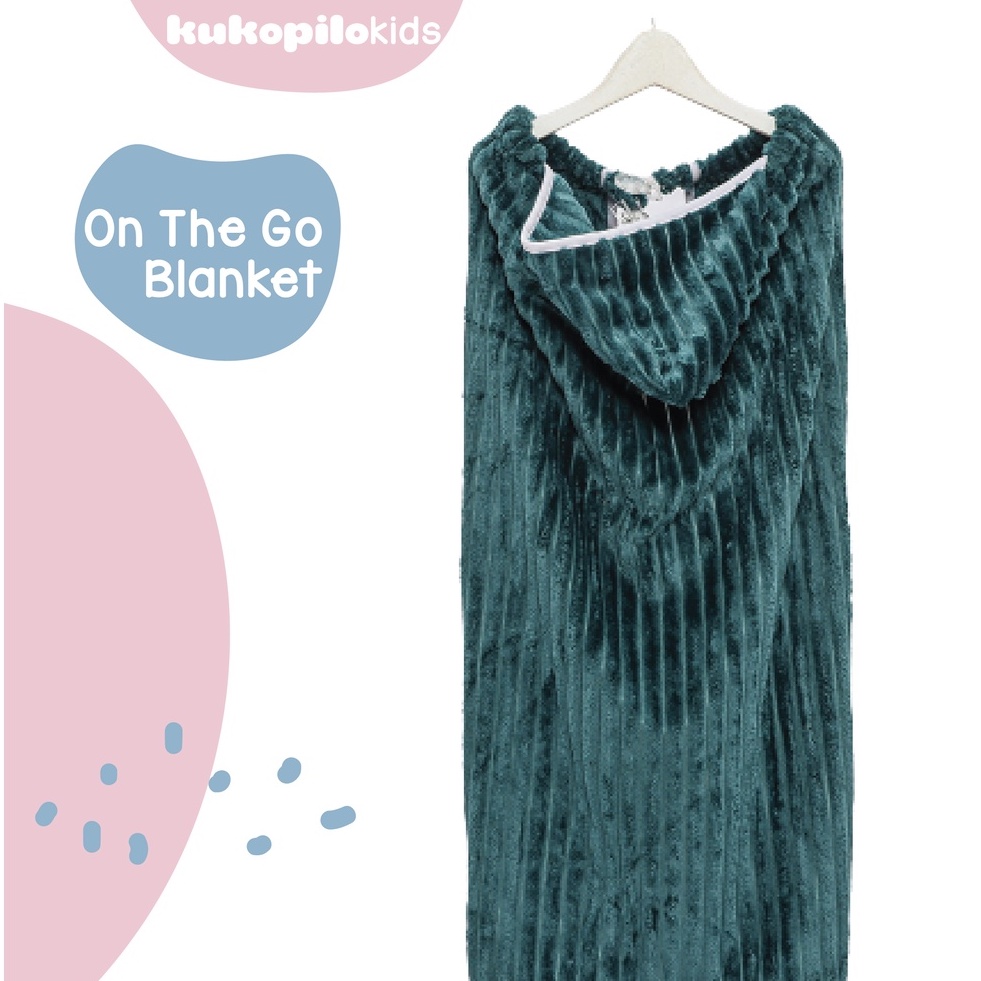 Selimut Bayi Topi On The Go Blanket Whisper Bisa Custom Nama Untuk Kado Bayi Perlengkapan Bayi Baru Lahir Kukopilokids