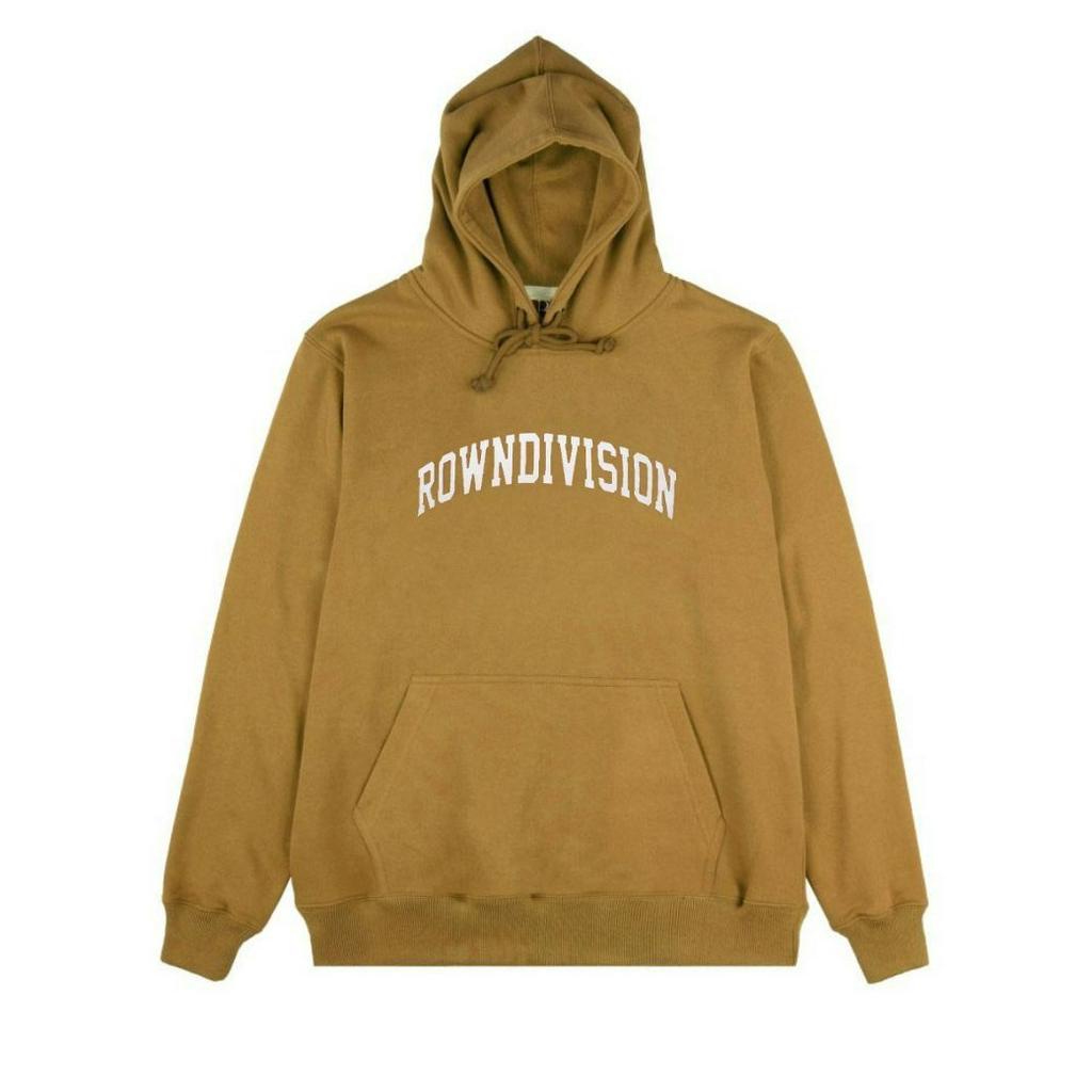 Rown Division Official Pullover Hoodie Caramel - Rowndvsn Jaket Coolliest Caramel  | hoodie pria | h