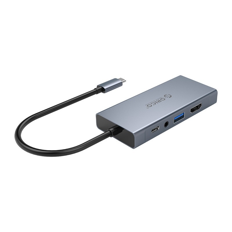 ORICO 5in1 Type C Hub USB 3.0 HDMI VGA AUDIO PD - MC-U501P