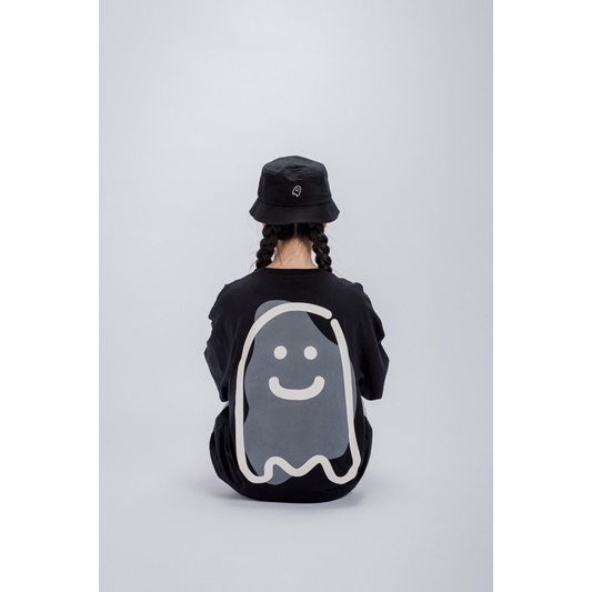 FAITH FADE CHILDHOOD MEMORIES - Smiley Ghostey Small (Black)