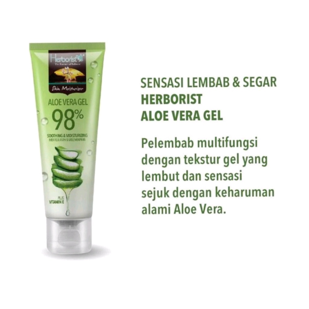 Herborist Aloe Vera Gel Tube 100gr