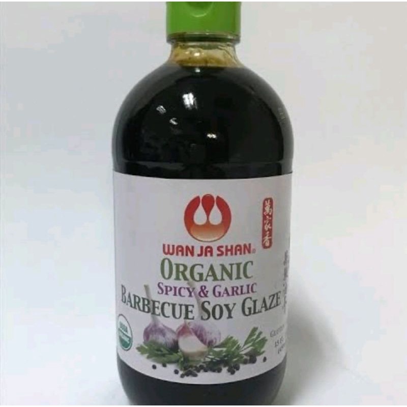 

Wan Ja Shan Organic Spicy and Garlic Barbecue Soy and Glaze 450ml