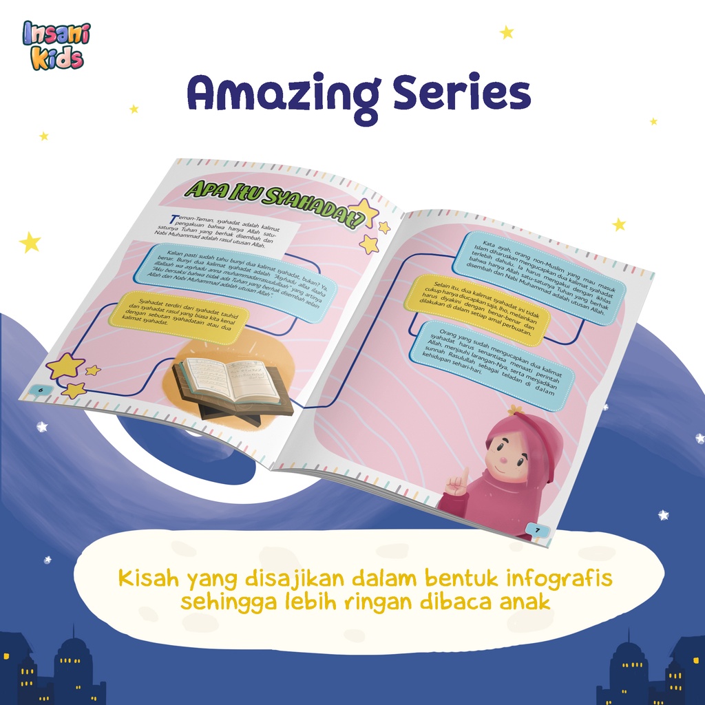 Buku 1 Set Seri Amazing - Gema Insani 100% Original