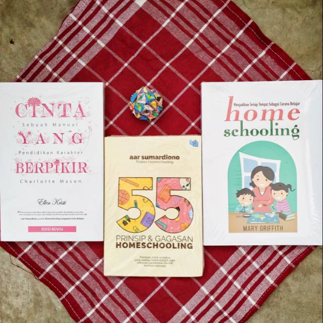 Bundling homeschooling cinta yang berpikir , 55 prinsip & gagasan homeschooling