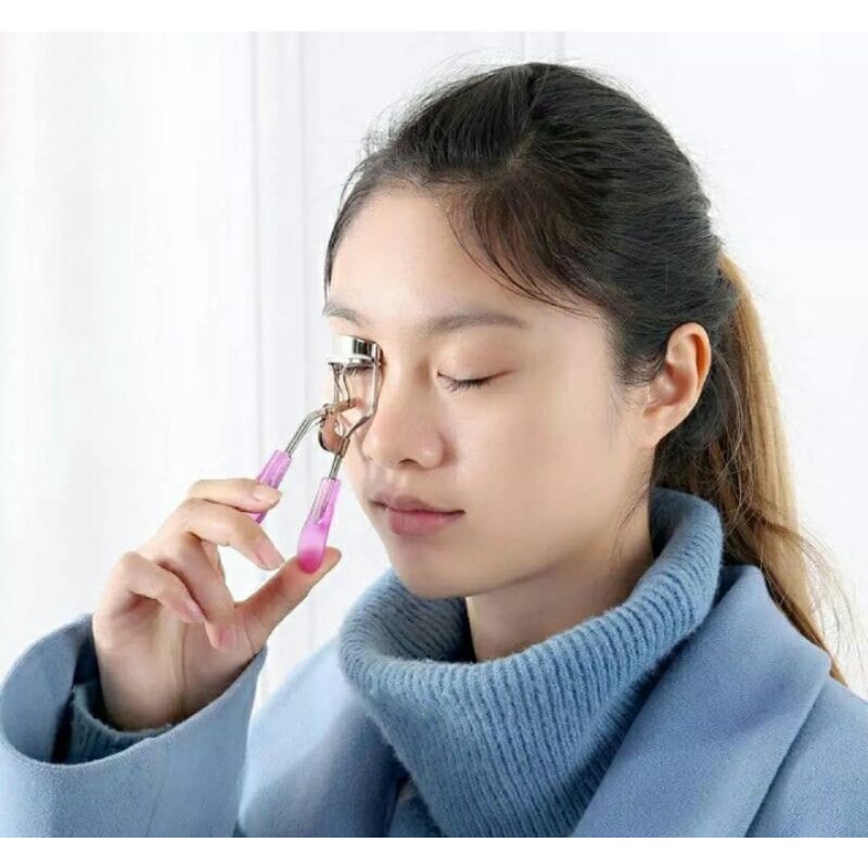 Penjepit Bulu Mata Stainless steel EYELASH CURLER Pelentik Bulu Mata