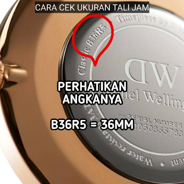 (Original 100% Strap Tali Jam Tangan Free Box  Dan Kartu Ucapan