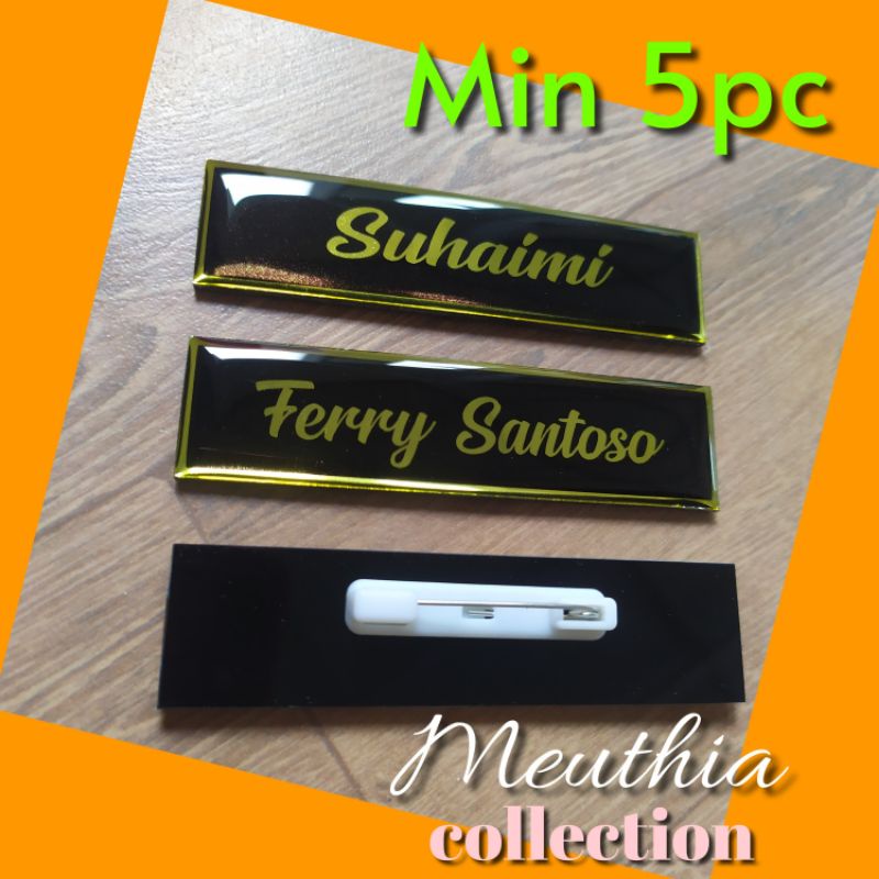 

Nametag Paket Murah WAJIB BACA DESKRIPSI