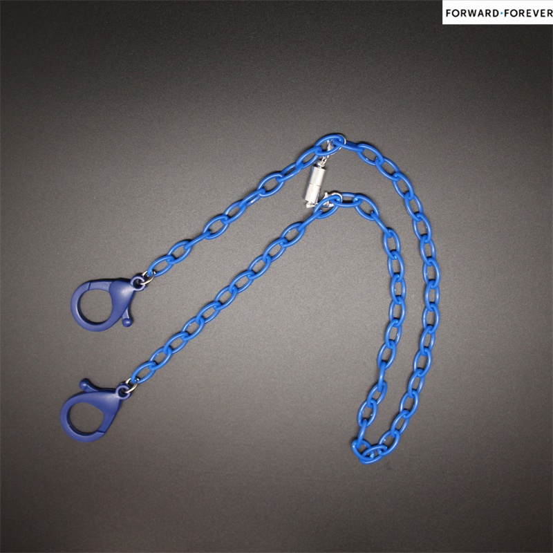 Kalung Rantai adjustable anti Hilang Bahan Akrilik Warna Permen M60038A