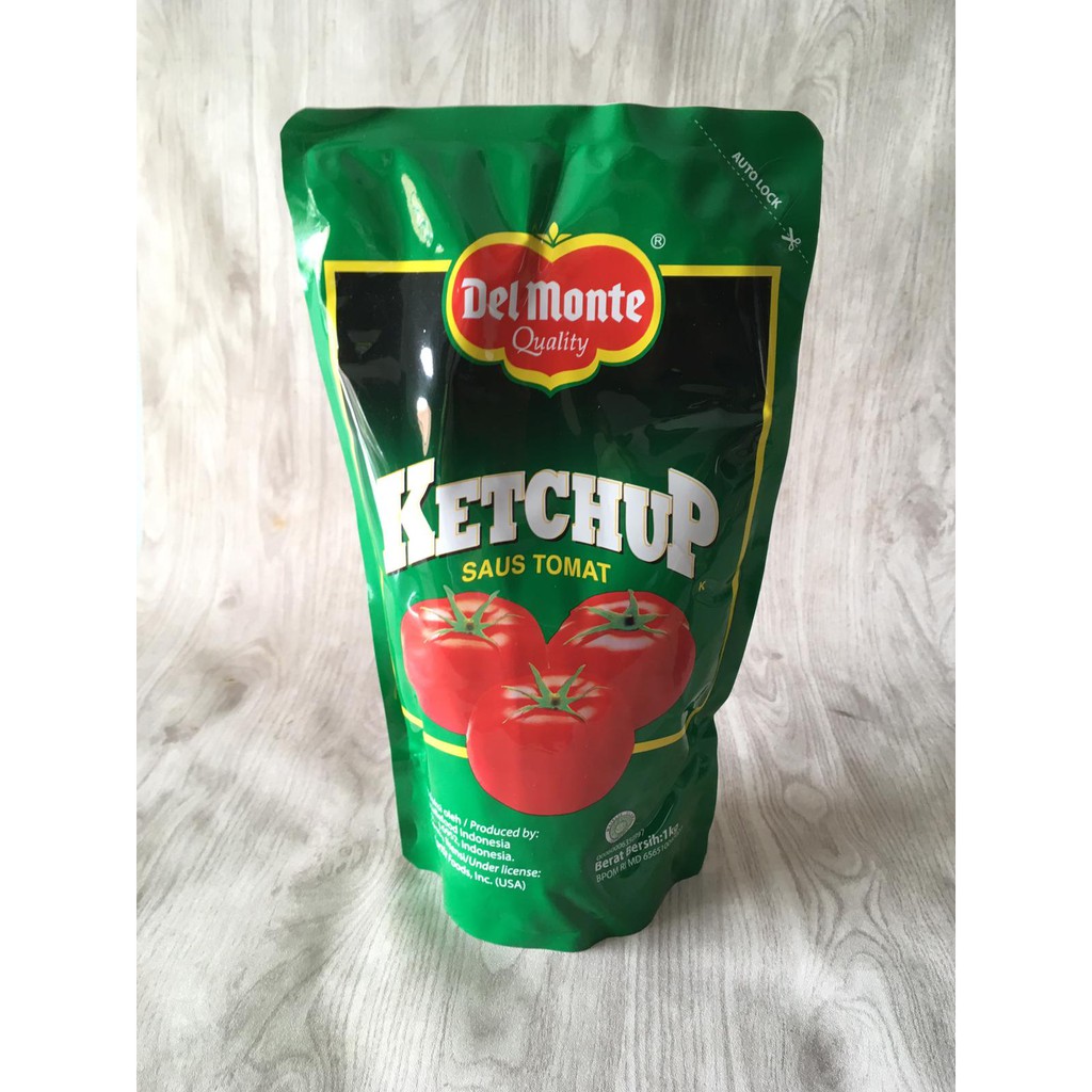 

Del Monte Saus Tomat Pouch 1 kg