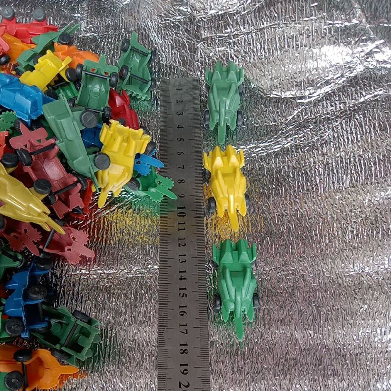 MAINAN MOBIL TANDUK PLASTIK WARNA WARNI 1 PAK 100 PCS