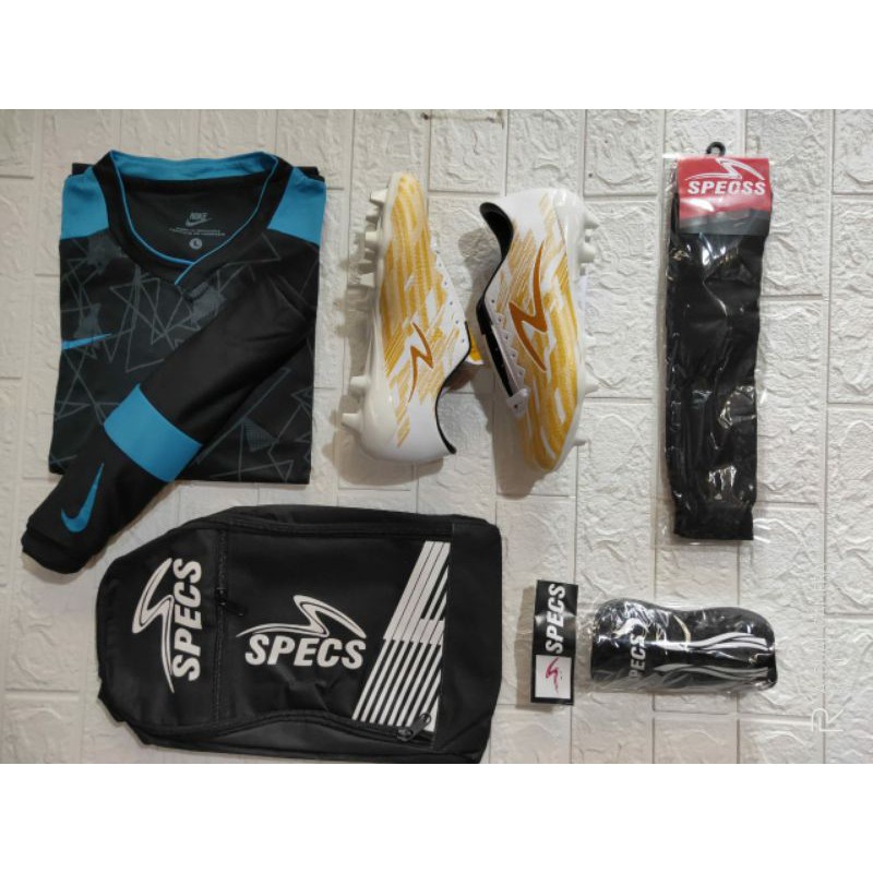 PAKET KOMPLIT 5 sepatu bola spcs grade ori sepatu bola terbaru sepatu sepak bola keren murah gratis 